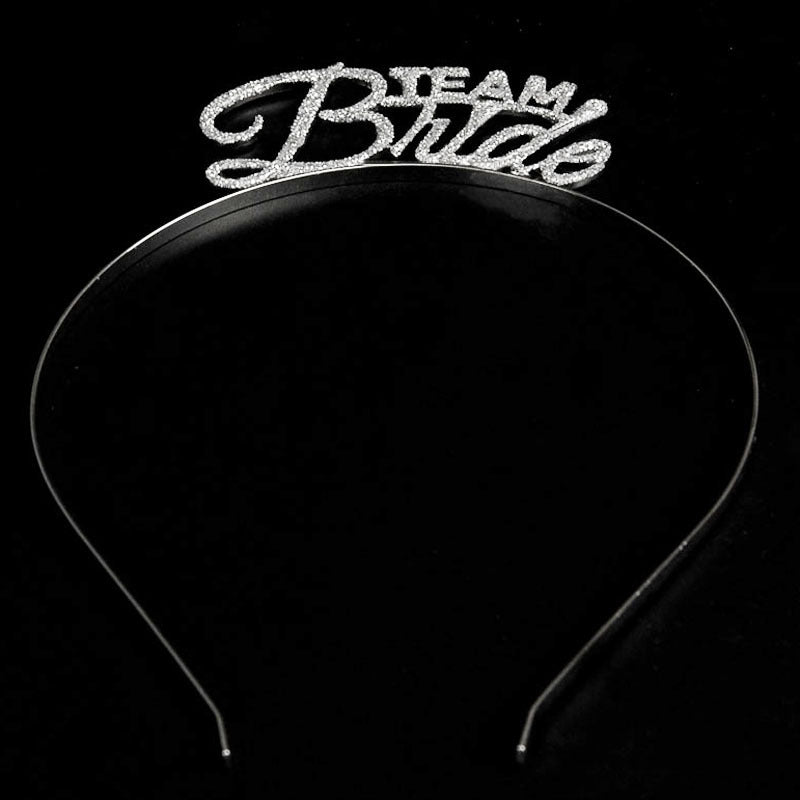 Wedding Bride Bridesmaid Subtitles Crown Headband Headband Elegant Hair Crown