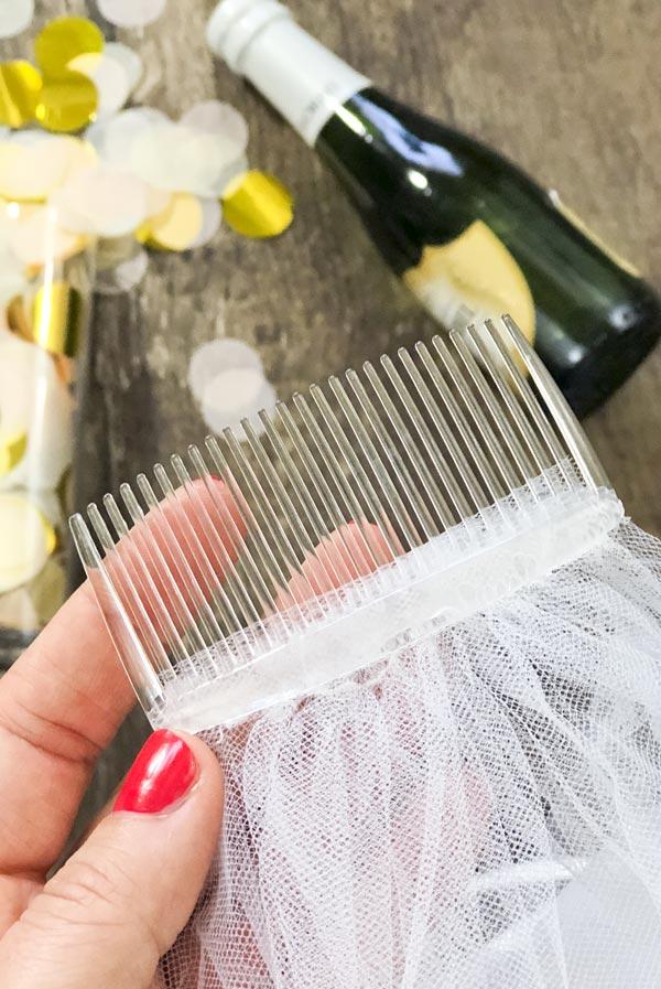 Mermaid Bachelorette Party Veil