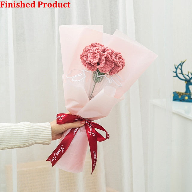 Hand-Woven Home Decorate Forever Flowers Bouquet