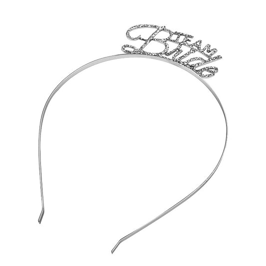 Wedding Bride Bridesmaid Subtitles Crown Headband Headband Elegant Hair Crown