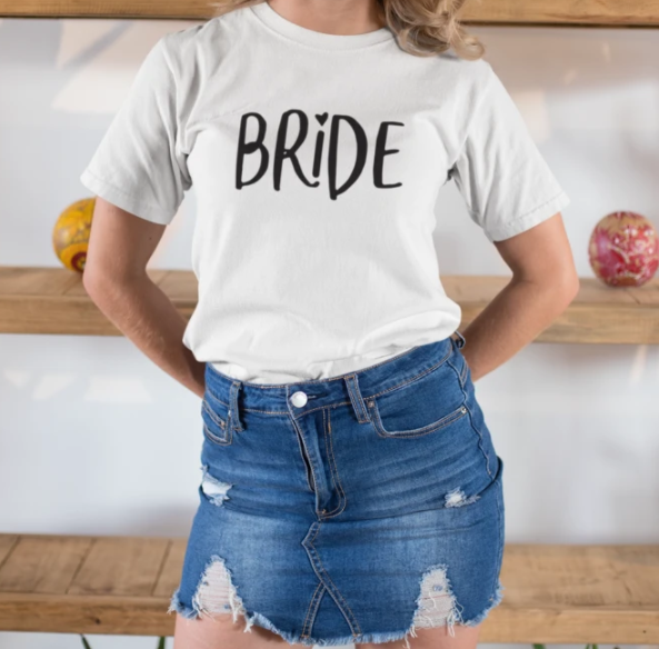 BRIDE letter casual loose top