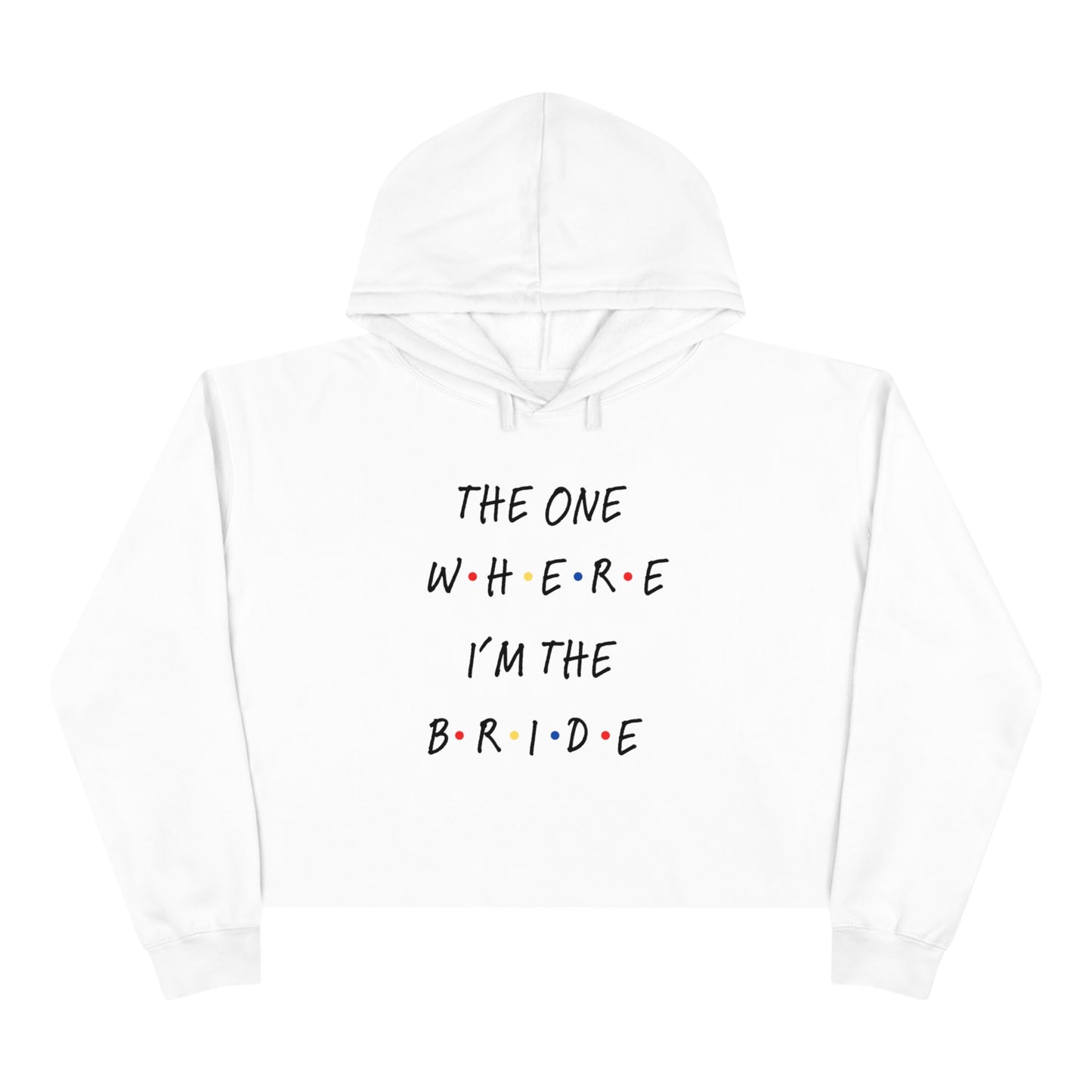 The One Where I'm The Body Crop Hoodie