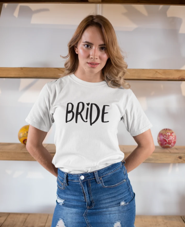 BRIDE letter casual loose top