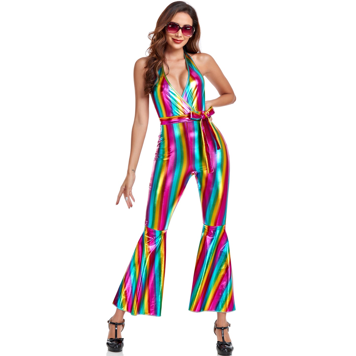 Women's Retro Disco Performance Costume