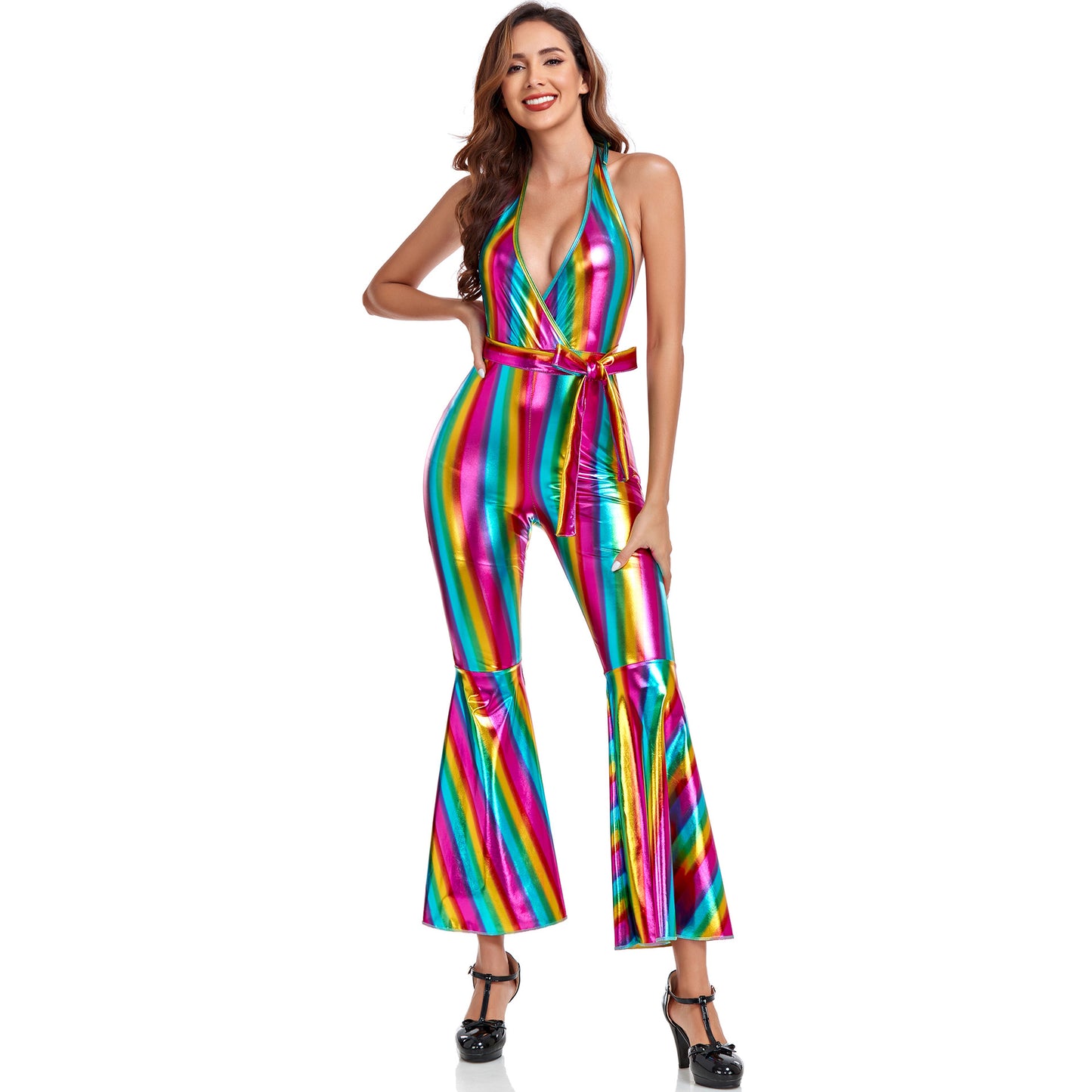 Women's Retro Disco Performance Costume