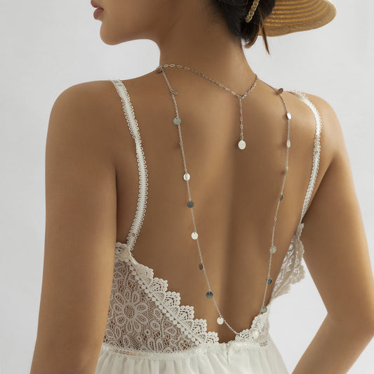 Su Liangpian Bride Neck Hanging Back Chain