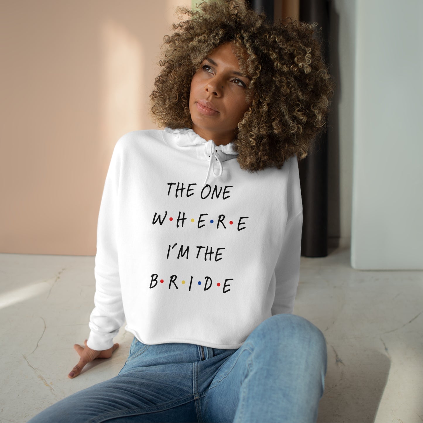 The One Where I'm The Body Crop Hoodie