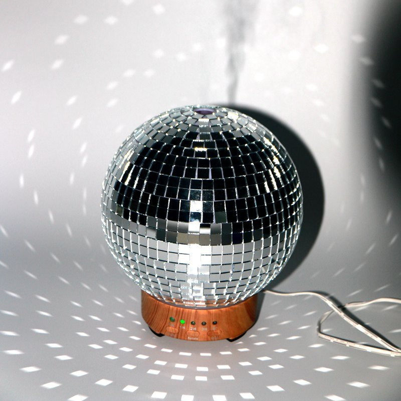 Mirror Reflective Rotatable Aromatherapy Humidifier Disco Ball