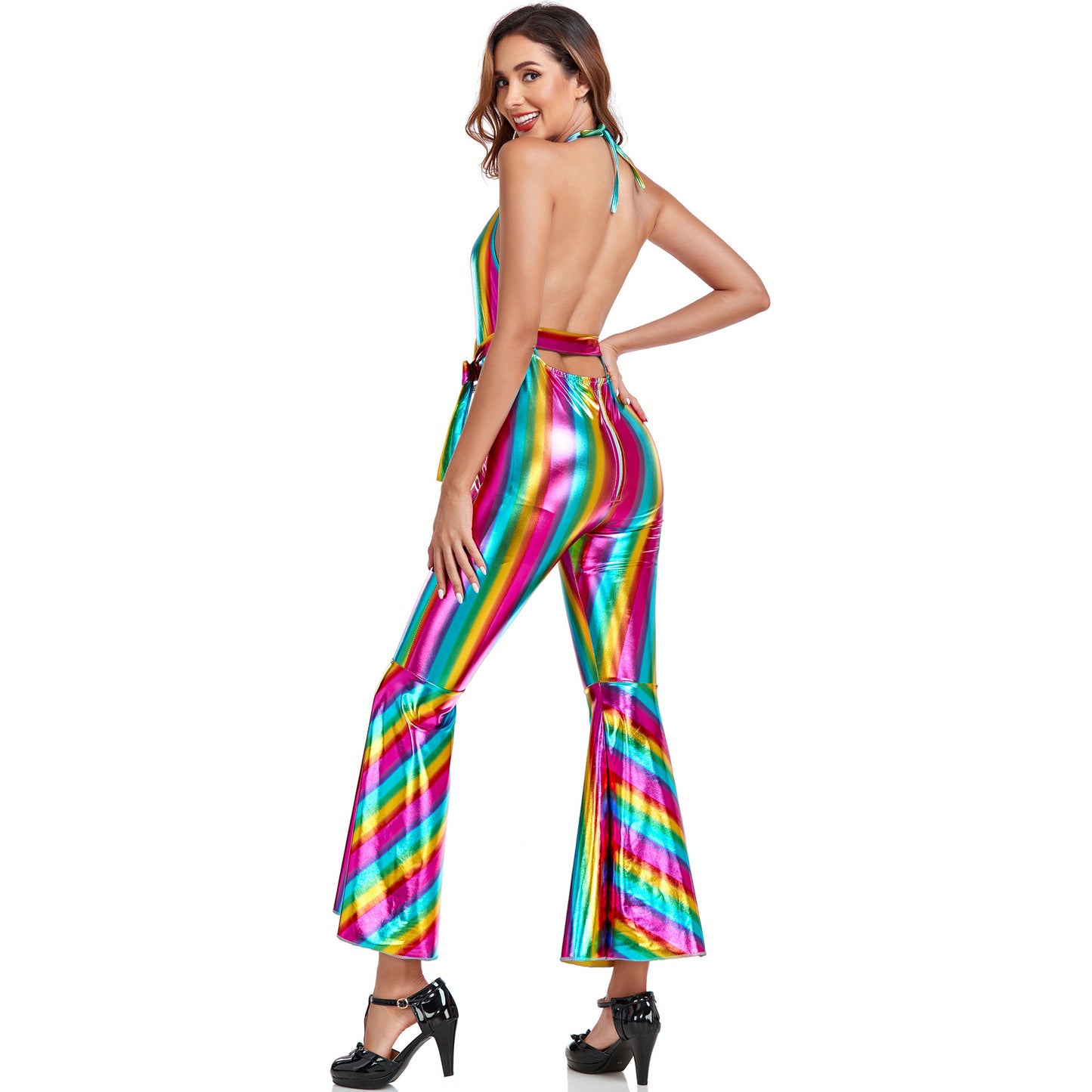 Women's Retro Disco Performance Costume