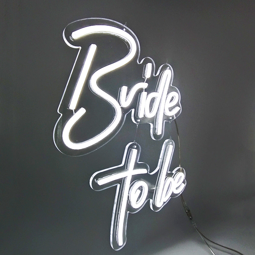 Bride To Be Neon Light LED Net Red Atmosphere Wedding