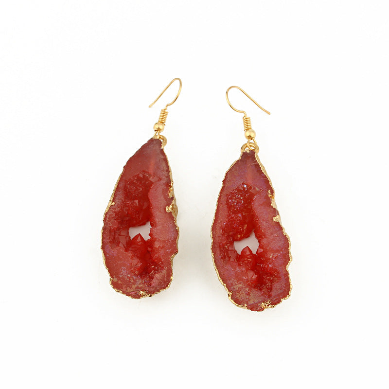 Personalized Fashion Earrings Irregular Hollow Earrings