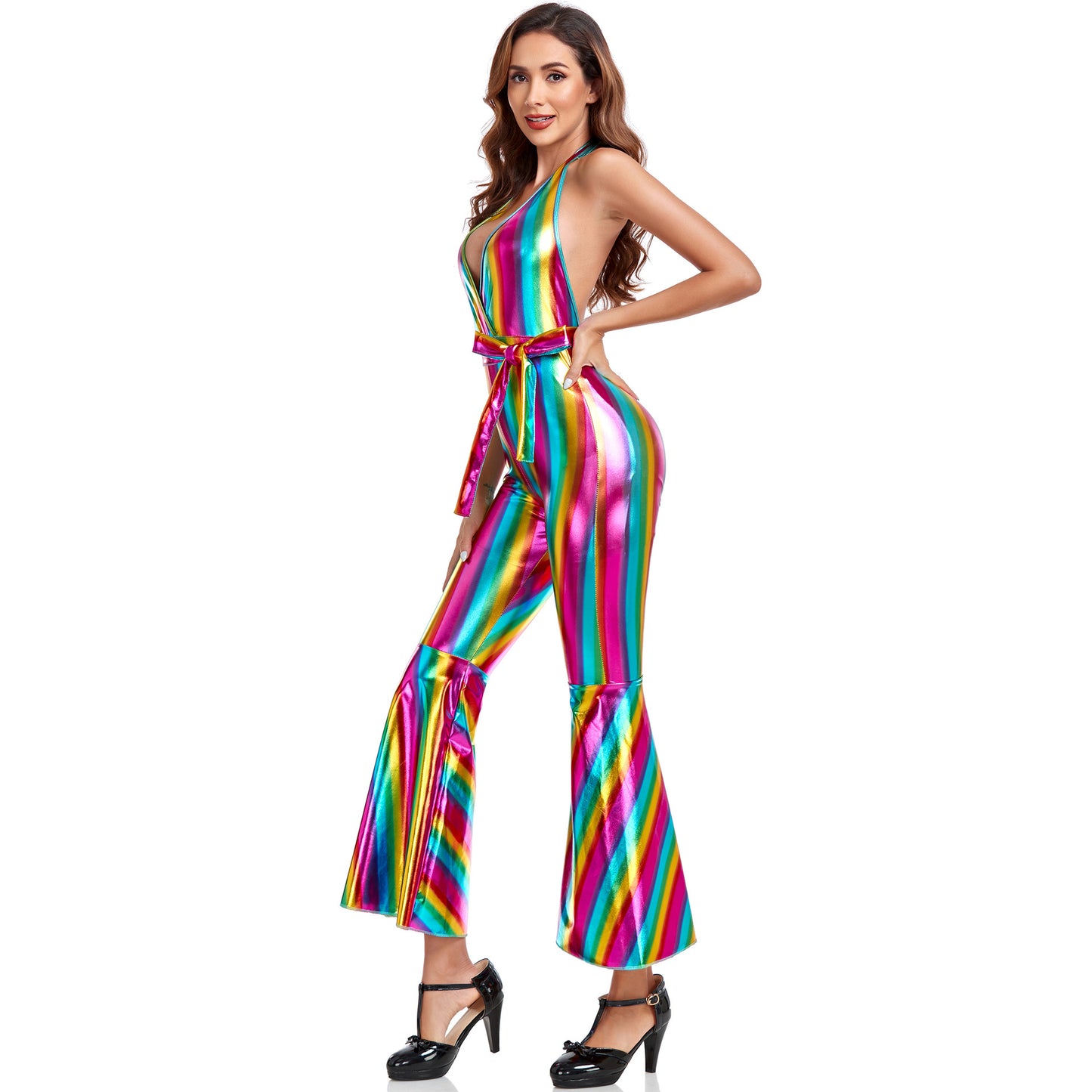 Women's Retro Disco Performance Costume